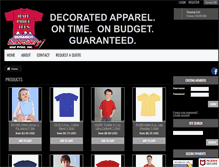 Tablet Screenshot of halfpricetees.com